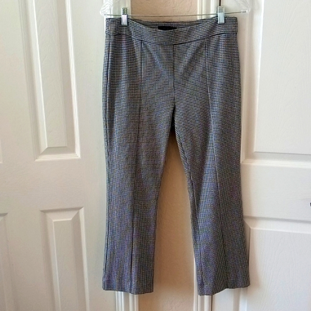 Ann Taylor hounds tooth ankle pants